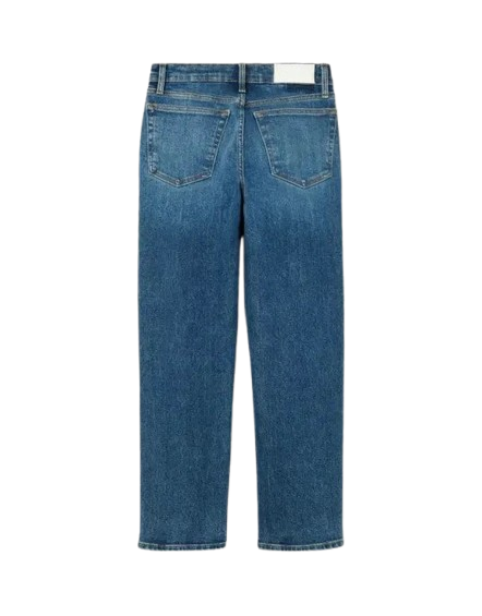 RE/DONE 70's Mid Rise Stove Pipe Royal Fade Jean